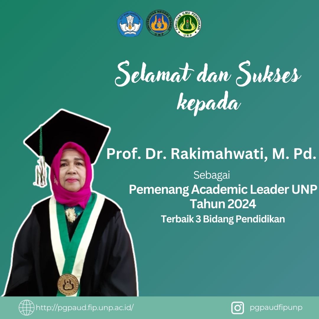 Prestasi Gemilang: Prof. Rakimahwati Raih Gelar Academic Leader UNP 2024